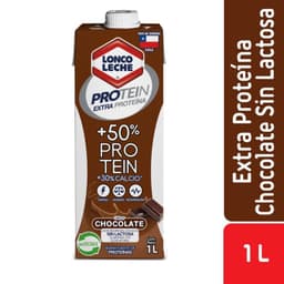 Leche Descremada Protein Chocolate Sin Lactosa Loncoleche 1 lt