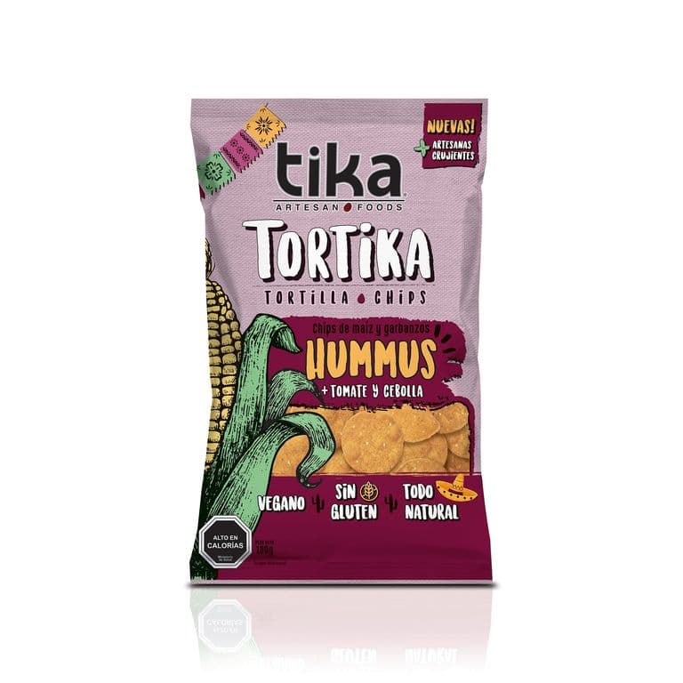 Snack Tortika Hummus Tomate 180 GR