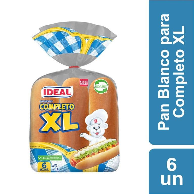 Pan de Completo Xl 528 GR