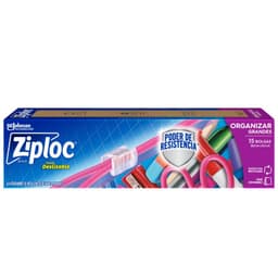 Bolsa para Organizar Grande Ziploc 15 Un
