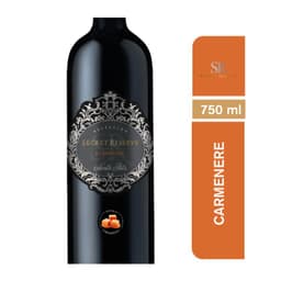 Vino Tinto Carmenere Secret Reserve Varietal 13.5 750 cc 750 ML