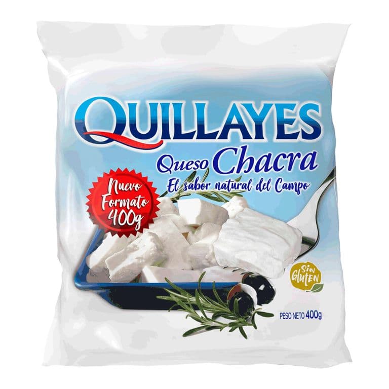 Queso Chacra Sin Gluten Quillayes 400 g