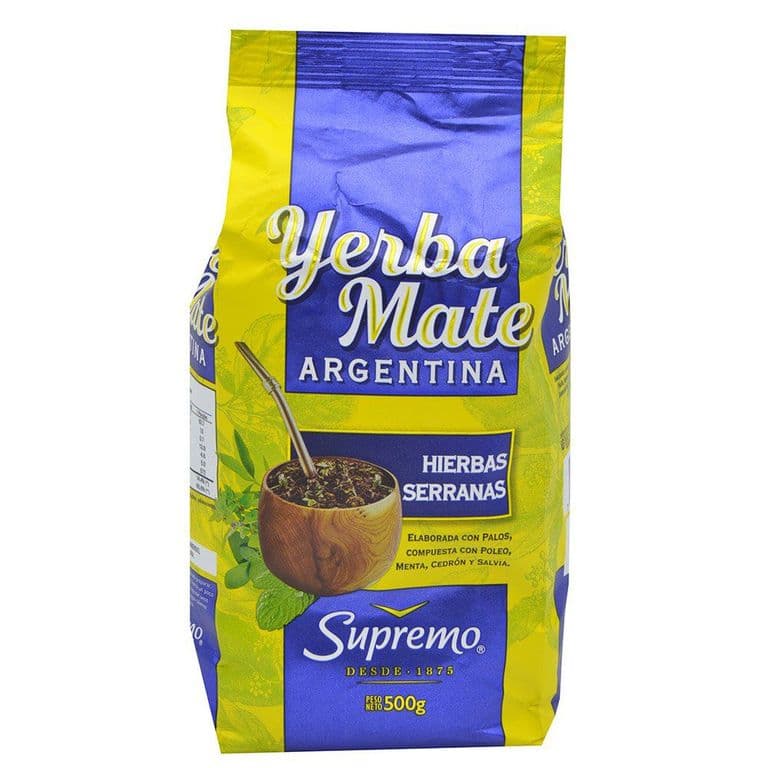 Yerba mate arg serrana 500 GR
