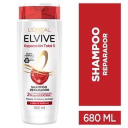 Shampoo Elvive Reparador Cabello Danado 680 ml