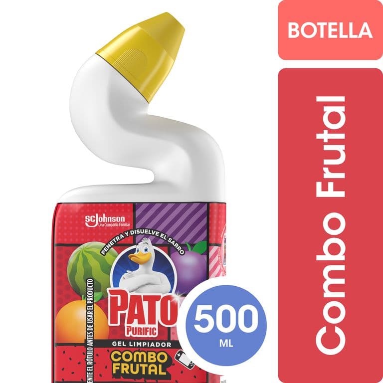 Limpiador de Bano Gel Brisa Tropical Pato Purific 500 ml