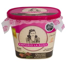 HELADO CHOCOLATE ARAU.  EMPO ROSA 550 G. 550 ML