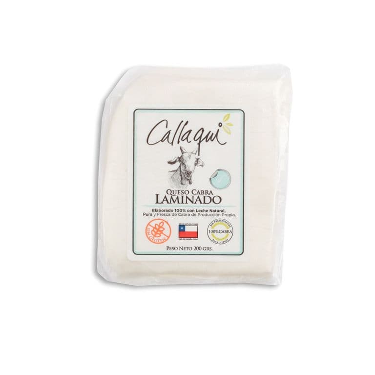 Queso de Cabra Suave Laminado Callaqui 200 g