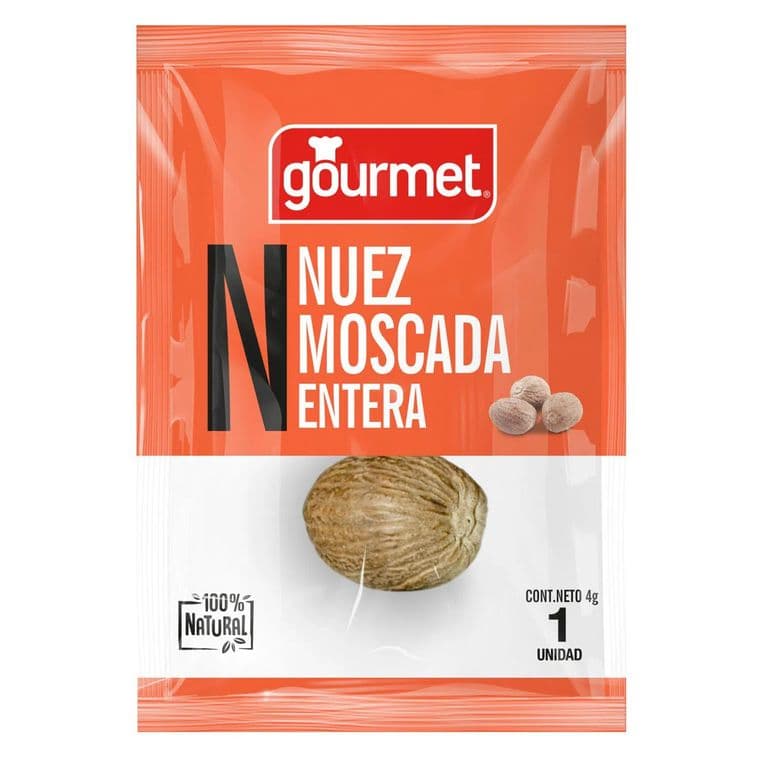 Nuez Moscada Entera Gourmet 4 g