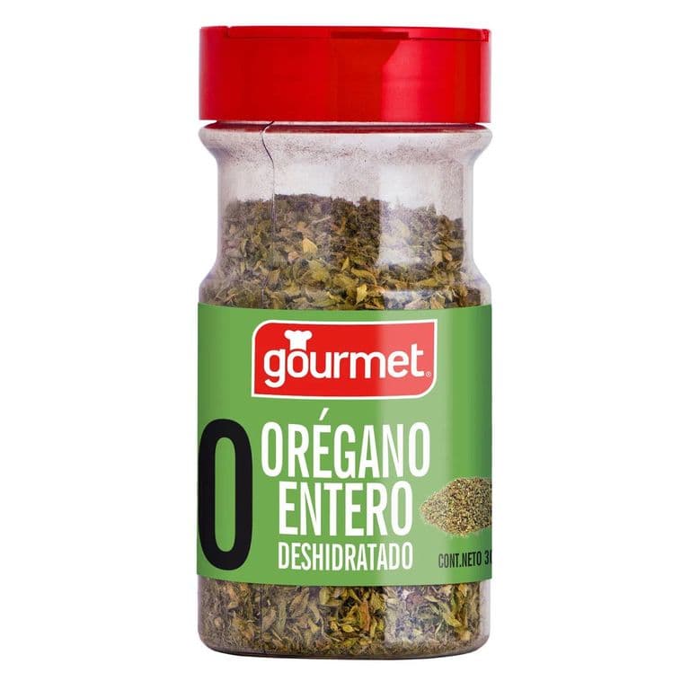 Oregano Entero Deshidratado en Frasco Gourmet 30 g
