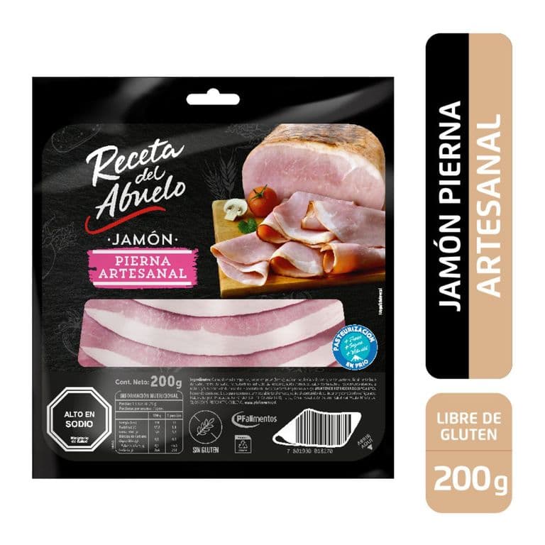 Jamon Pierna Artesanal 200 GR