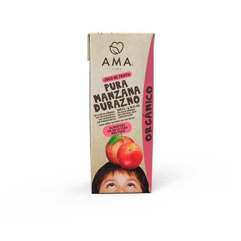 Jugo Manzana Durazno Tetra 200 ML