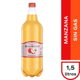 Agua Sabor Manzana Sin Gas Benedictino 1.5 L 1.5 LT