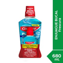 Enjuague Bucal Kangaroo Ice Infinity 500 ML + 180 ML