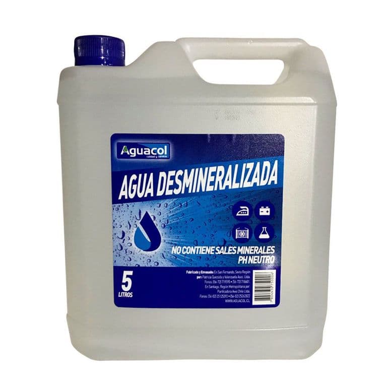 Bidon de Agua Desmineralizada UN