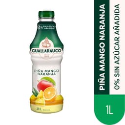 Nectar Pina, Mango y Naranja Sin Azucar Guallarauco 1 L 1 LT