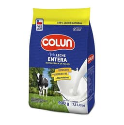 Leche en Polvo Entera Instantanea Colun 900 gr