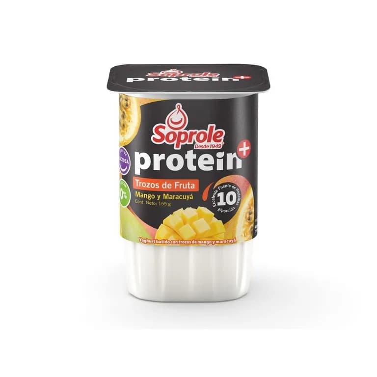 Yoghurt Protein+ con Trozos de Mango Maracuya 155 GR