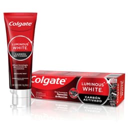 Pasta Dental Carbon Activado Luminous White Colgate 90 gr