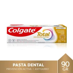 Pasta Dental Colgate Total Antisarro con Fluor 90 gr