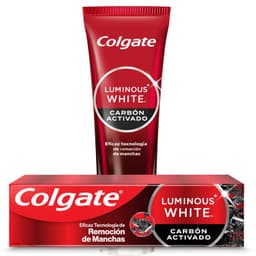 Pasta Dental Colgate Luminous White Carbon Activado 177 g