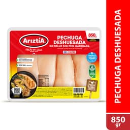 Pechuga de Pollo Deshuesada Ariztia 850 g