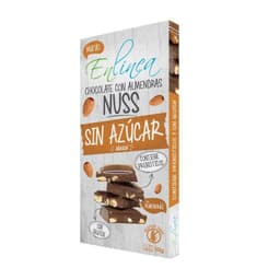 Chocolate nuss sin azucar 50 GR