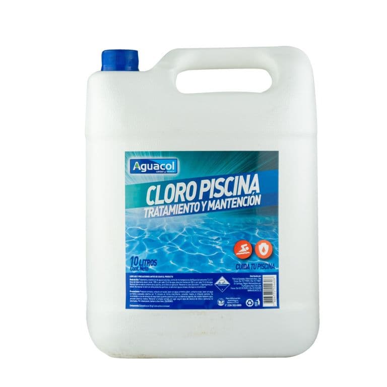 Cloro Liquido Aguacol 10 LT