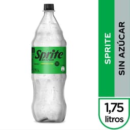 Bebida Sprite Sin Azucar 1.75 Lt
