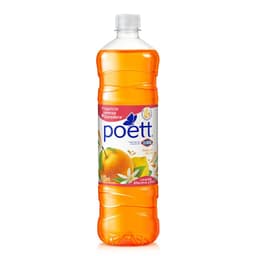 Limpiador Desinfectante de Pisos Poett Frescura Citrica Botella 900 ml