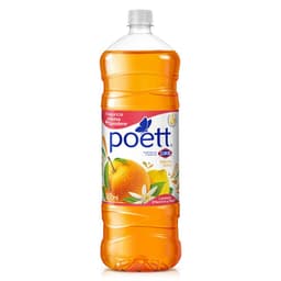 Limpiador Desinfectante de Pisos Poett Frescura Citrica Botella 1.8 Lts