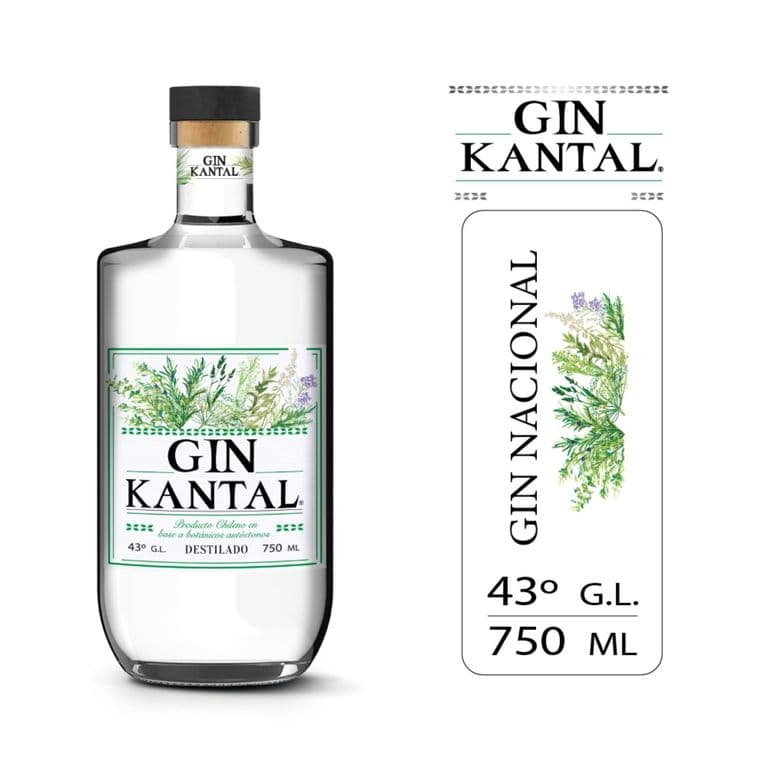 Gin Original Kantal 43 750 ML