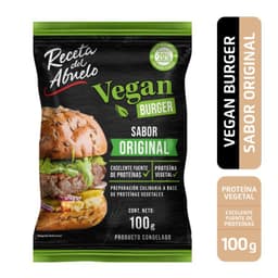 Vegan Burger Receta del Abuelo 100 g