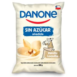 Yoghurt Batido Sabor Vainilla Sin Azucar Bolsa Danone 900 gr