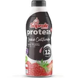 Leche Cultivada Protein Sabor Frutilla Soprole 1 lt