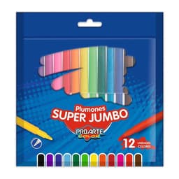 Marcadores Proarte Super Jumbo 12 Color UN