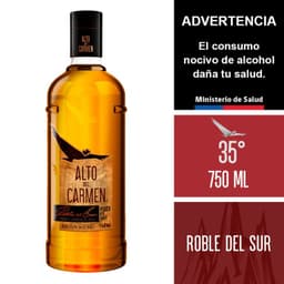 Pisco Alto del Carmen Roble del Sur 35 750 cc 750 ML