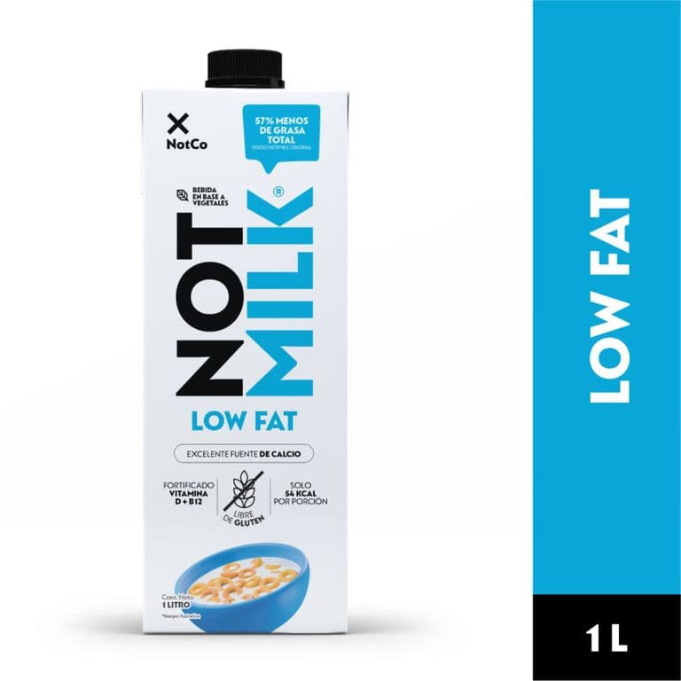 Bebida Vegetal Low Fat NotMilk 1 lt