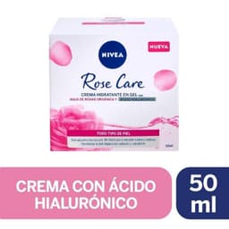 CREMA HIDRATANTE DE ROSAS NIVEA 0.05 LT 50 ML