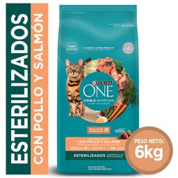 Alim. Gato Esteriliz Purina One Cat 6 KG