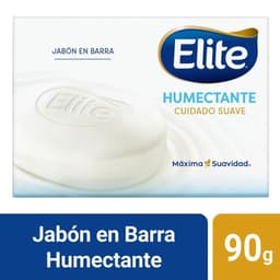Jabon en Barra Humectante Cuidado Suave Elite 90 gr