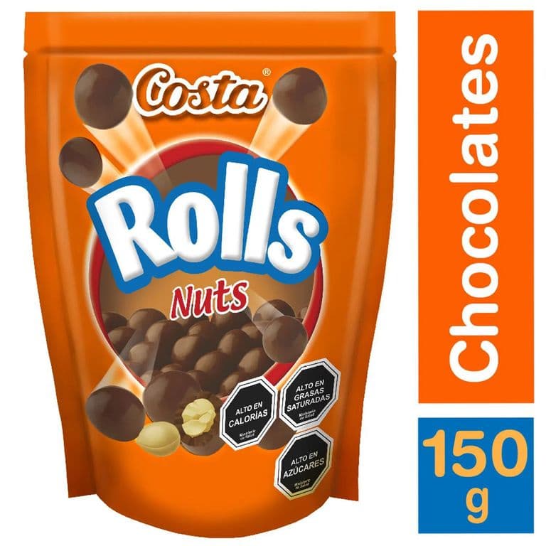 Chocolate Rolls Nuts 150 GR