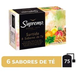 Te Negro Surtido Gourmet Supremo 75 UN
