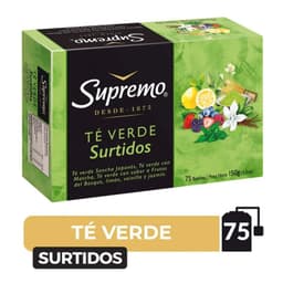Te Verde Surtido Supremo 75 UN