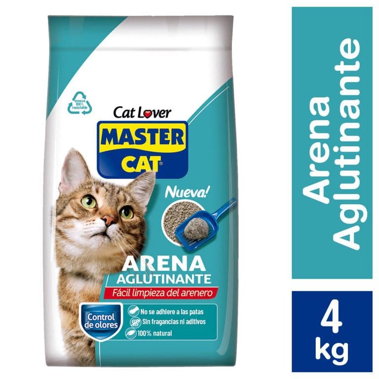 Arena para Gato Aglutinante 4 Kg