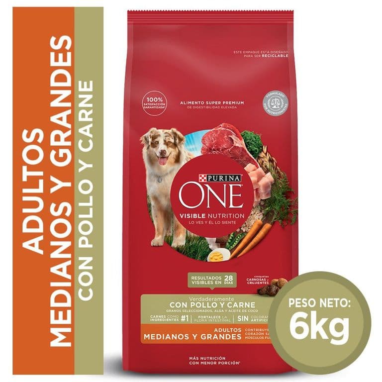 Alimento Perro Grande Pollo/Carne 6 KG