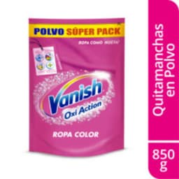 Quitamanchas en Polvo Ropa Color Doypack Vanish 850 gr