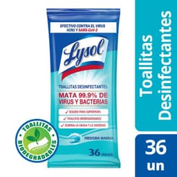 Toallas Humedas Desinfectantes Biodegradables Marina 36 un