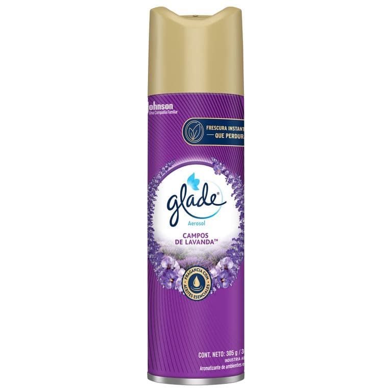 Desodorante Aerosol Ambiental Glade Lavanda 360 ml UN
