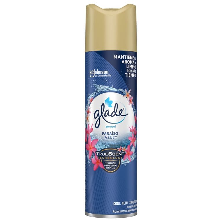 Desodorante Ambiental Glade Aerosol Paraiso Azul 360 ml UN