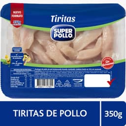 Tiritas de Pollo 350 GR